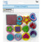 FOAM STAMPS 12 PC SHAPES