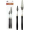 PALETTE KNIFE PLASTIC HANDLE 2 STYLES ASSTD