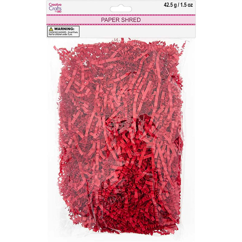 PAPER SHRED 1.5OZ RED