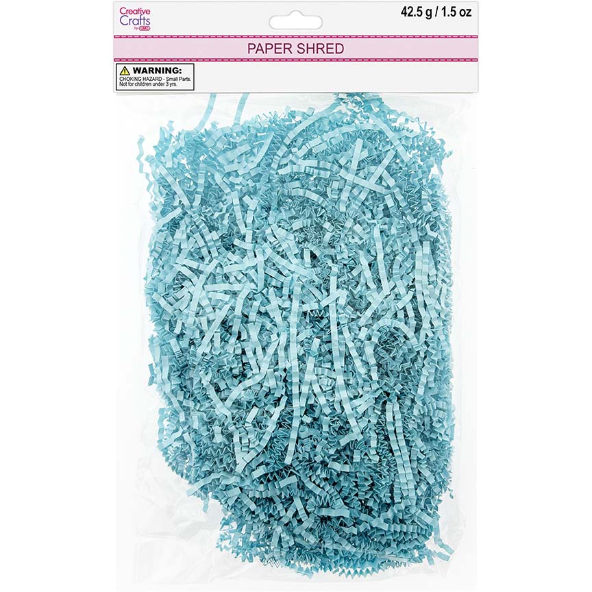 PAPER SHRED 1.5OZ LIGHT BLUE