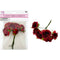 ROSE FLOWER BUNDLE 6PC RED