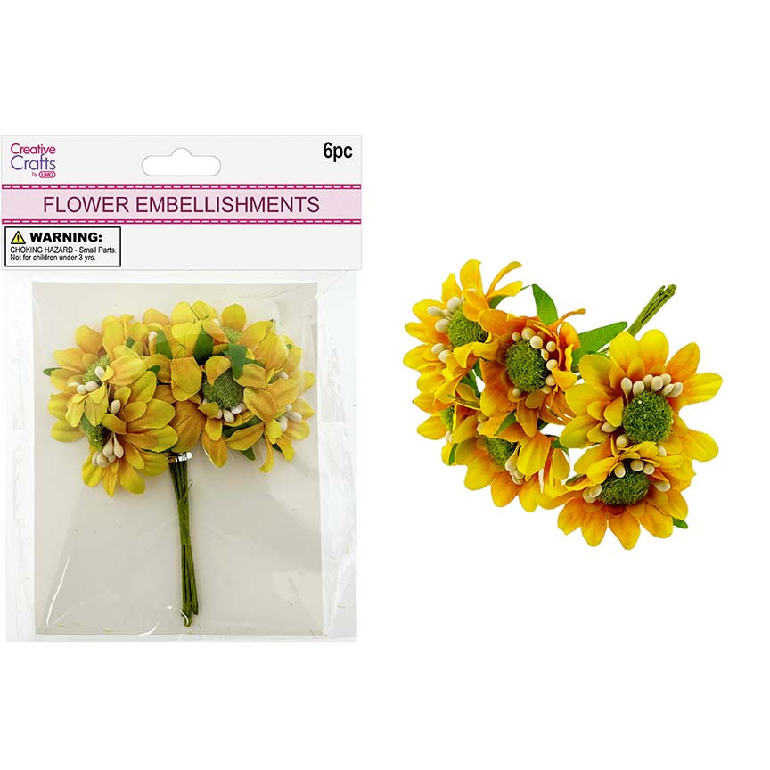 CHRYSANTHEMUM BUNDLE 6PC YELLOW