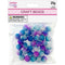 GLOBE MICRO-BEADS 12MM 25G BLUE