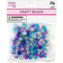 GLOBE MICRO-BEADS 10MM 25G BLUE