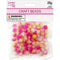 GLOBE MICRO-BEADS 10MM 25G PINK