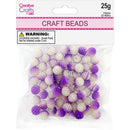 GLOBE MICRO-BEADS 10MM 25G PURPLE