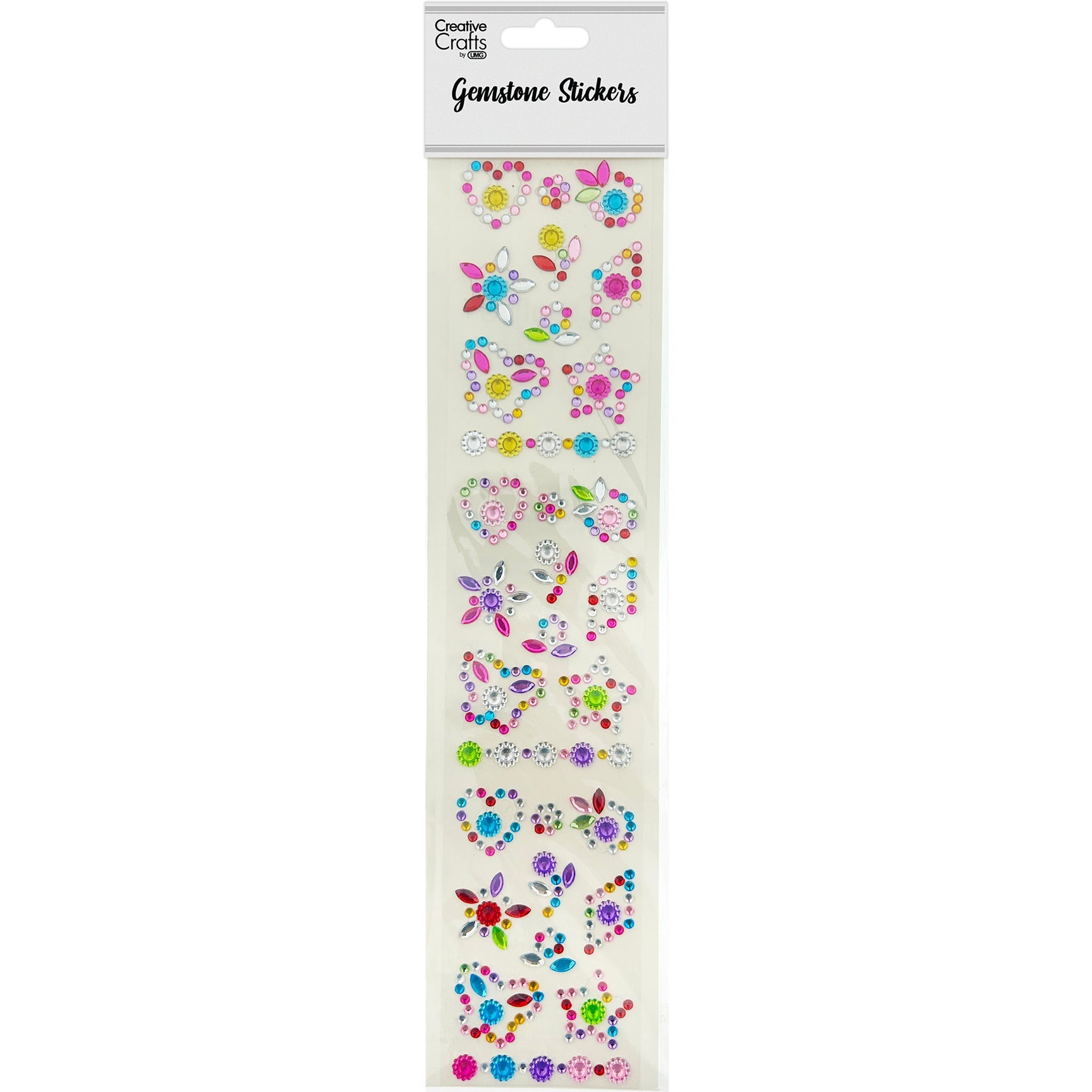 GEM STICKERS MIX SHAPE 3-8MM