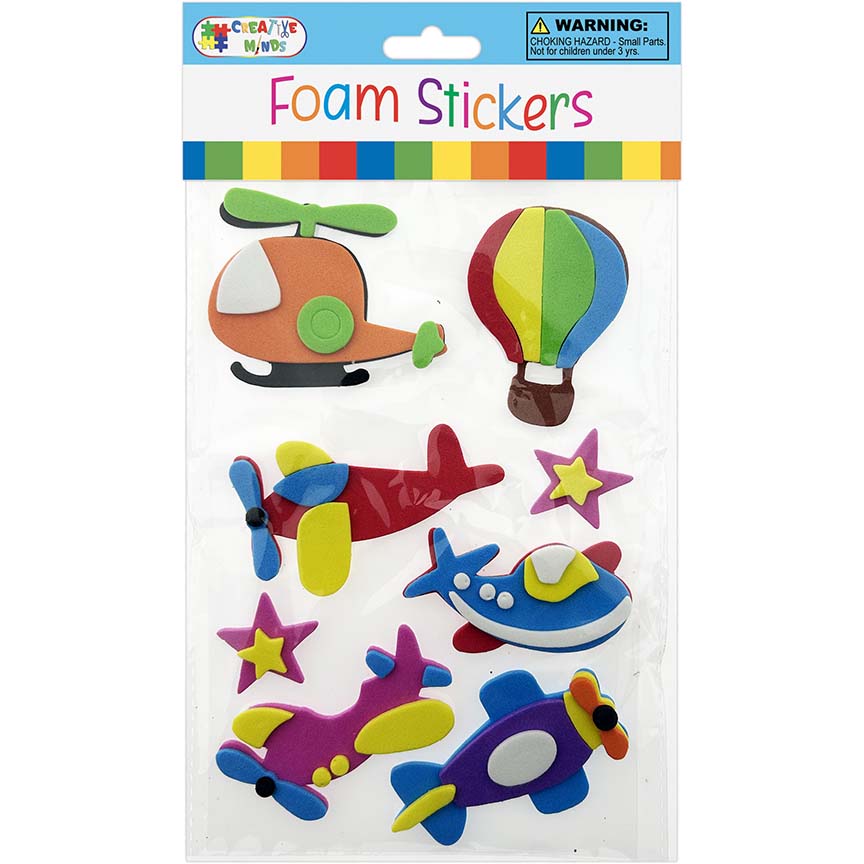 FOAM AIRCRAFT-MIX PEEL& STICK