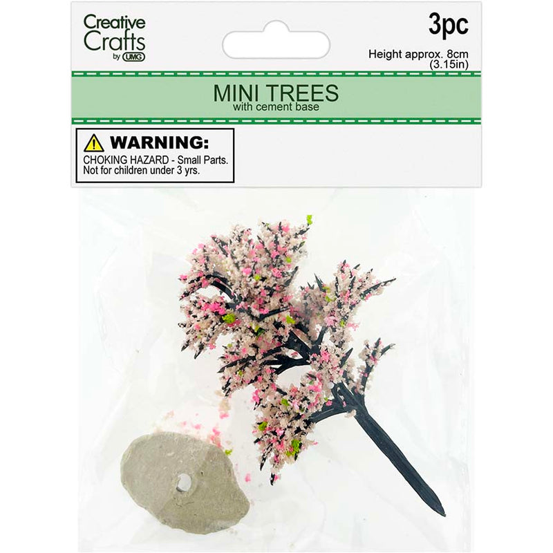 CHERRY BLOSSOM TREE 8CM 1PC WHITE