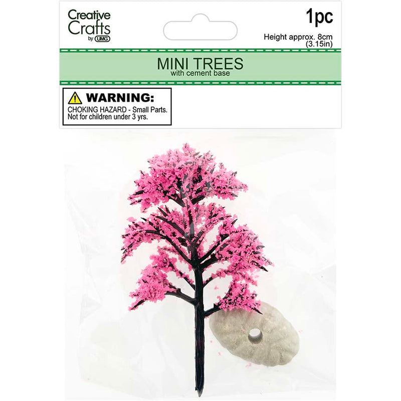 CHERRY BLOSSOM TREE 8CM 1PC PINK