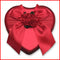 HEART TIN CAN W/ RIBBON LG 11.5x12x4.5CM
