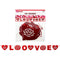 PARTY BANNER FELT 9PC 3.54in(9cm)x5ft(180cm)