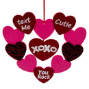 HOME DÉCOR HANGING SIGN FELT 11.5in(29cm)