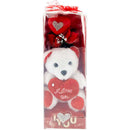 GIFT BEAR IN A BOX "I LOVE YOU " HEART (W/ LIGHT)