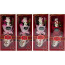 GIFT MUG SET IN A BOX W/ FLOWER & BEAR   4ASSORTED