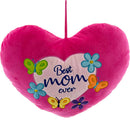 HEART PLUSH "BEST MOM EVER" 35CM