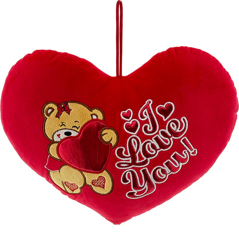 HEART PLUSH"I LOVE YOU" 36CM