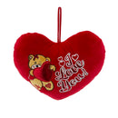 HEART PLUSH "i LOVE YOU" 25CM