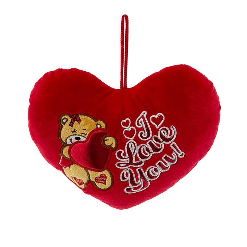 HEART PLUSH "i LOVE YOU" 25CM