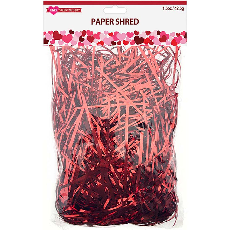 METALLIC SHRED 1 OZ RED