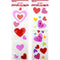 VALENTINE GEL CLING BANNER 19.5X5" 2ASTD