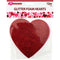 FOAM SHEETS HEARTS GLITTER 6PK 4.5IN