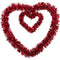 VALENTINE TINSEL HANGING DECOR 24CM