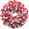 VALENTINE TINSEL WREATH 48CM