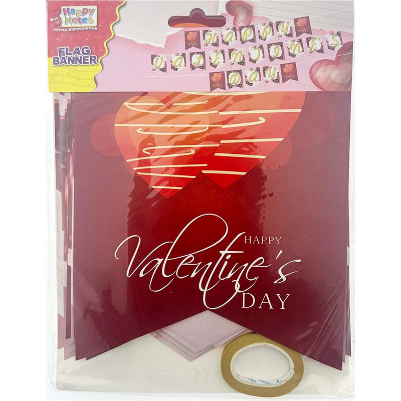 PARTY BANNER FLAG 22PC 8.27x5.91in (21x15cm)