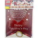 PARTY BANNER FLAG RED 22PC 8.27x5.91in (21x15cm)