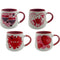 GIFT MUGS "LOVE" 4ASSORTED