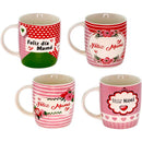 MUGS MOTHER'S DAY SPANISH 4ASTD 9CM