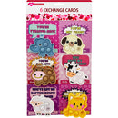 EXCHANGE CARDS ANIMALS 6PK