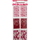 MINI NOTE BOOK 6PK 20-SHEETS