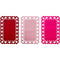 PLACEMAT FELT RECTANGLE 3ASSORTED 17.5x11.8in (44.45x29.97cm)