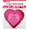 FELT DIE CUT HEARTS 3ASSORTED 12PK