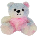 GIFT TEDDY BEAR RAINBOW 7in (17.78cm)