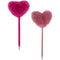 PEN POMPOM HEART 2ASSORTED