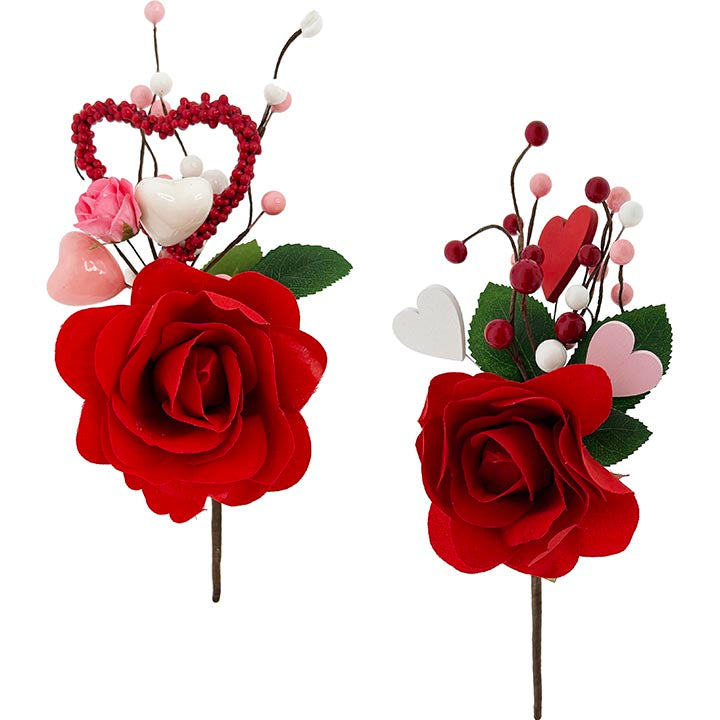 PICK FLOWERS 2 ASSORTED 11.42in (29cm)