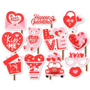 PARTY PHOTO PROPS 12PC