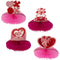 PARTY HONEYCOMB TABLE DÉCOR 4ASSORTED