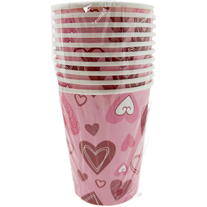 PARTY PAPER CUP 12PC 9oz (255.15g)