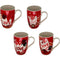 MUGS "LOVE" 4ASSORTED