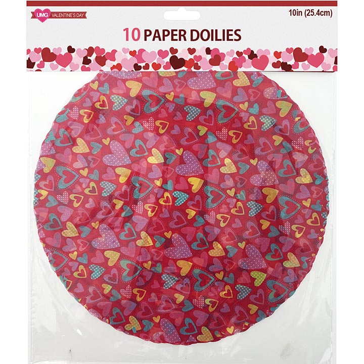 PARTY DOILIES VA 16PCS 10INCH