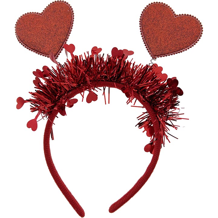 ACCESSORY HEADBAND W/ STINSEL 4.5x8.45in(11.43x21.5cm)