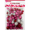 CRAFT POM-POM 80PC 3 SIZES MIXED 0.78-0.4in(2-1cm)