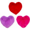 PLUSH HEART 8.25IN 4COLORS ASSTD