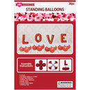 PARTY BALLOON STANDING "LOVE" 36PC 16IN