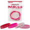 ACCESORY BRACELET SILICONE 4PC 2.68IN