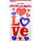 CRAFT GEL CLINGS 1 SHEET 5.5x9.5in 2ASSTD